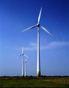 Windpark mit ENERCON-Anlagen (Symbolbild).
