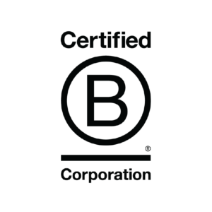 Die B-Corp Zertifizierung.